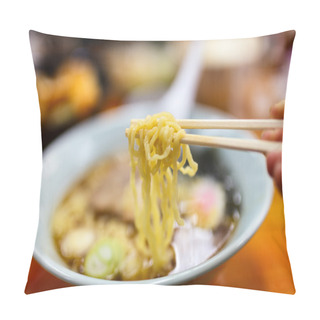 Personality  Ramen Noodle Soup Pillow Covers