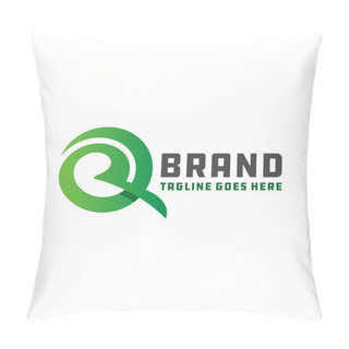 Personality  Logo Design Branding Letter R Pillow Covers