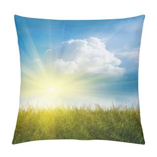 Personality  Sunrise In The Morning Pillow Covers