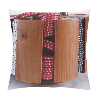 Personality  Poker Chip Caddy Pillow Covers