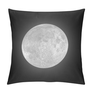 Personality  Large White Full Moon Pillow Covers