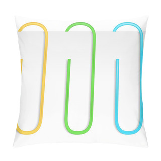 Personality  Paper Clip Pillow Covers