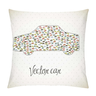 Personality  Vector Car Pillow Covers