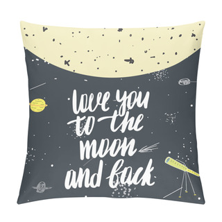 Personality  Cute Hand Drawn Doodle Card Pillow Covers