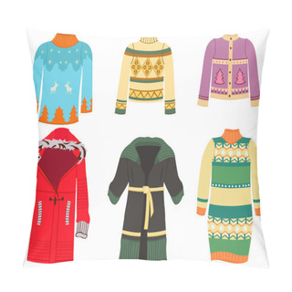 Personality  Winter Clothes Pillow Covers