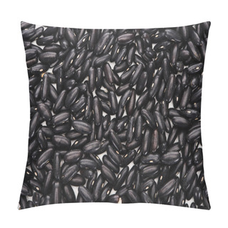 Personality  Top View Of Small Organic Black Beans Pillow Covers
