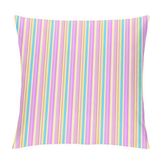 Personality  Pastel Striped Background Pillow Covers