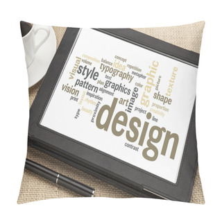 Personality  Graphic Design Word Cloud Pillow Covers
