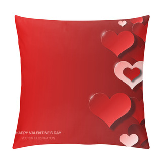 Personality  Modern Valentines Day Background Pillow Covers