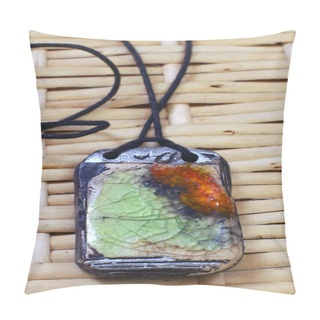 Personality  Silver Clay Amulet Pillow Covers