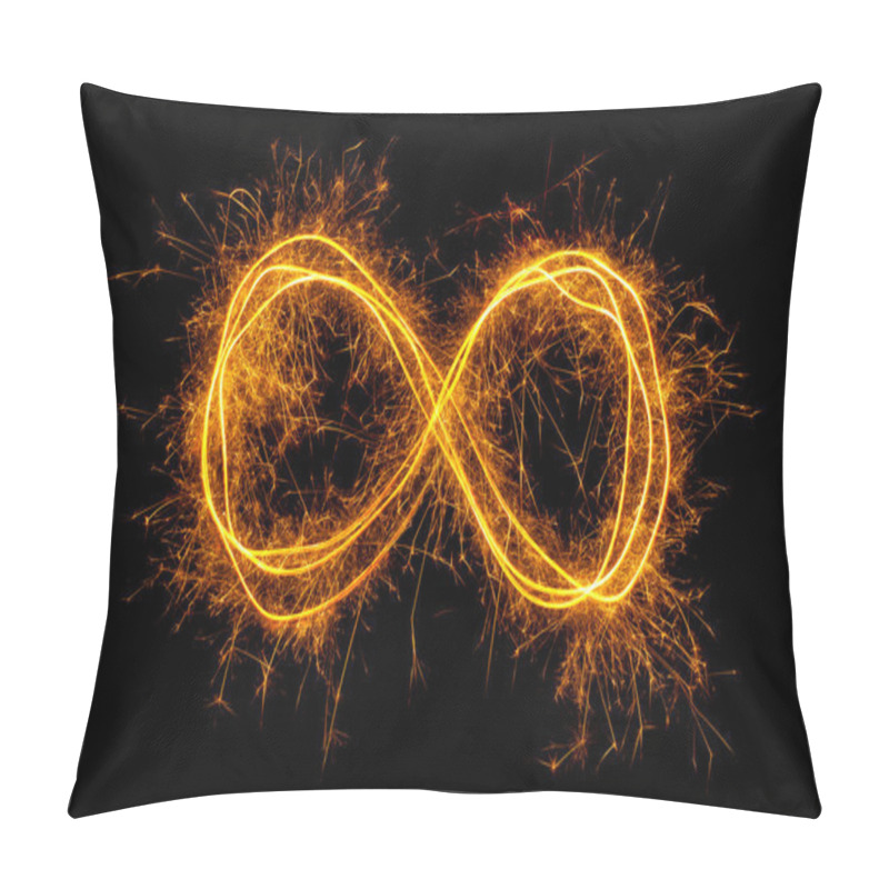Personality  Infinity symbol pillow covers