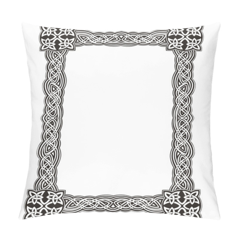 Personality  Celtic decorative knot frame pillow covers