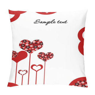 Personality  Love Card Or Wedding Invitation Pillow Covers