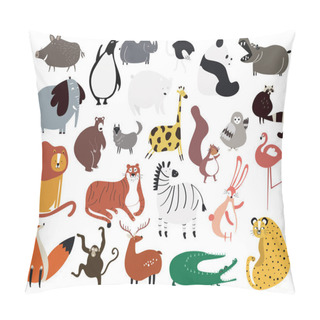 Personality  Variety Of Cute Animals Cartoon Pillow Covers