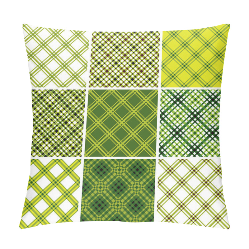 Personality  Classic textile seamless patterns set. pillow covers