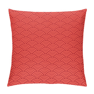 Personality  Chinese Seamless Pattern. Vector Illustration Pillow Covers