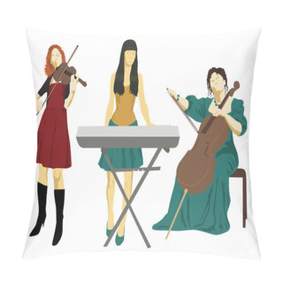 Personality  Musicians Pillow Covers