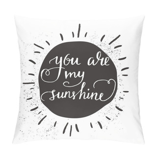 Personality  Handdrawn Typography Poster Pillow Covers