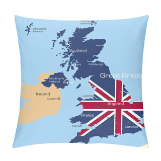 Personality  Great Britain Pillow Covers
