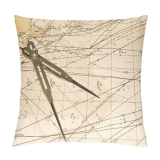 Personality  Cartography Equipment Pillow Covers