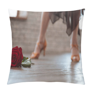 Personality  Passionate Woman Dancing Salsa Pillow Covers