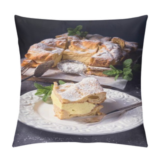 Personality  Karpatka Is A Traditional Polish Cream Pie Pillow Covers