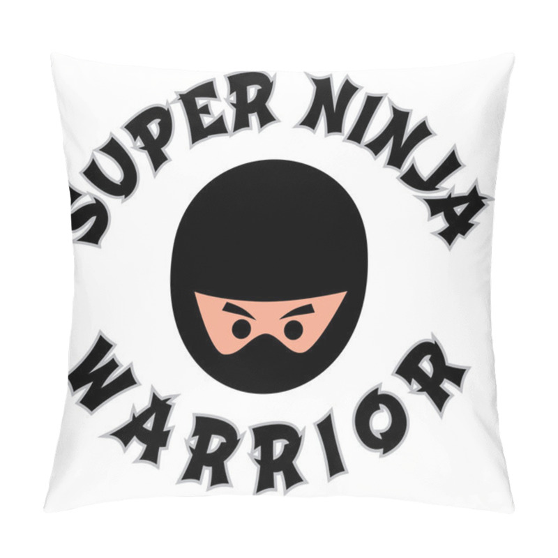 Personality  ninja warrior character pillow covers