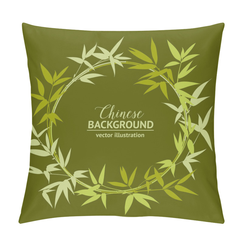 Personality  Bamboo Decorative Frame. Pillow Covers