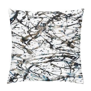 Personality  Geometrical Watercolor Texture Repeat Modern Pattern Pillow Covers