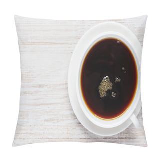 Personality  Coffee Cup With Copy Space Pillow Covers