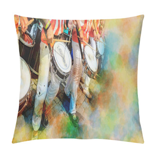 Personality  Scenes Of Samba Festival Pillow Covers