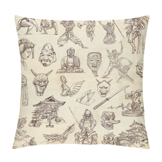 Personality  Japan Pillow Covers