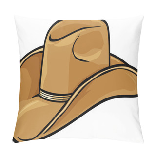 Personality  Cowboy Hat Pillow Covers