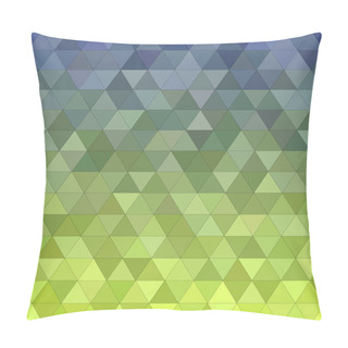 Personality  Abstract Triangle Mosaic Background Pillow Covers