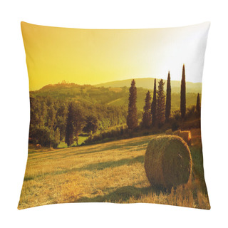 Personality  Sunset Tuscany Landscape Pillow Covers