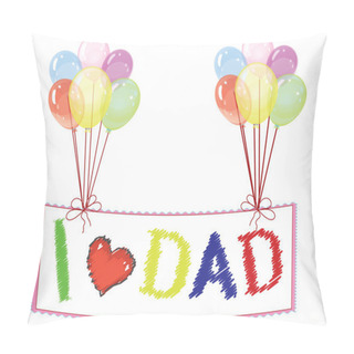 Personality  Dad Day Pillow Covers