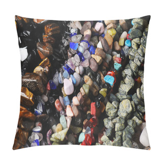 Personality  Natural Gem Stones Pillow Covers
