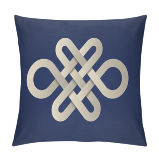 Personality  Paper Endless Celtic Knot Pillow Covers