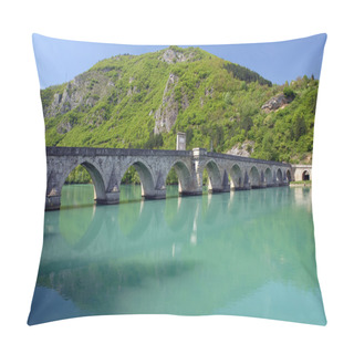 Personality  Old Stone Bridge In Visegrad Pillow Covers