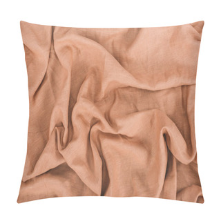 Personality  Light Brown Linen Texture Pillow Covers
