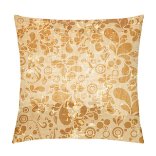 Personality  Seamless Vintage Floral Background Pillow Covers