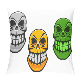 Personality  Monster Skull Pillow Covers