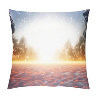 Personality  Beautiful Sunrise, Heaven Pillow Covers
