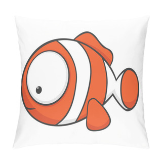 Personality  Big-eyed Clownfish Pillow Covers