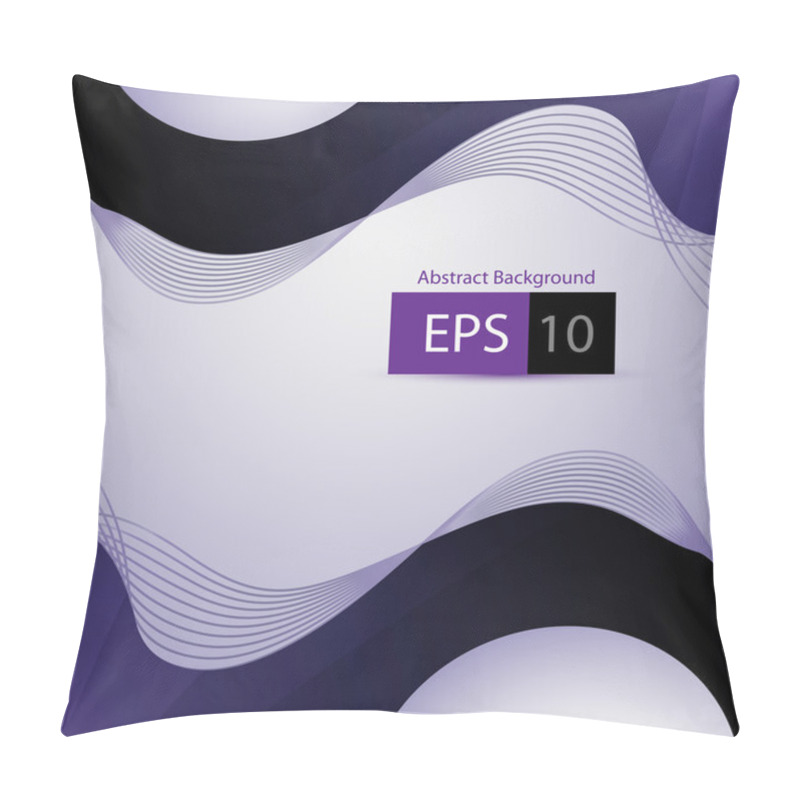 Personality  Abstract Vector Background. Vector Illustration  Pillow Covers