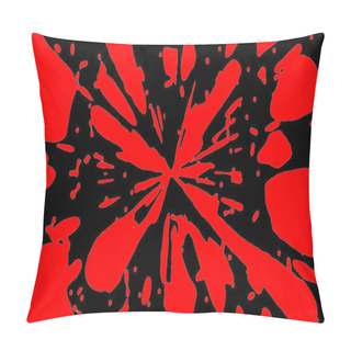 Personality  Fresh Looking Liquid Transition Effects With Luma Matte 3d Illustration Pillow Covers