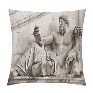 Personality  One Of Three Sculptures Pillow Covers