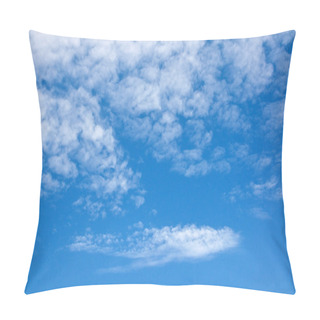 Personality  Blue Sky With Cumulus Clouds Pillow Covers