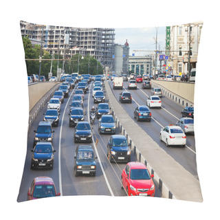 Personality  Garden Ring Street Near Triumph Square In Moscow Pillow Covers