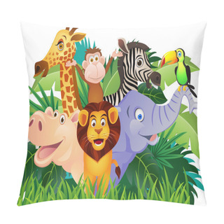 Personality  Animal Cartoon Pillow Covers